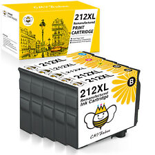 Lote de cartucho de tinta de substituição para impressora Epson 212XL Workforce XP-4100 WF-2850 comprar usado  Enviando para Brazil