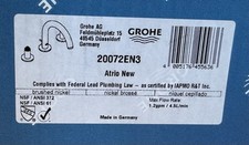 Grohe atrio widerspread for sale  Wadsworth
