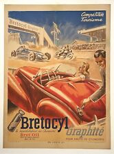 Affiche affiche automobile d'occasion  Herry