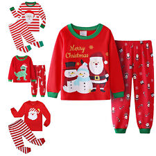 Conjunto de pijama infantil meninas meninos cosplay roupa de dormir crianças Papai Noel fantasia pjs comprar usado  Enviando para Brazil