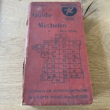 Guide michelin 1926 d'occasion  Lilles-Lomme