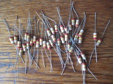 RESISTOR VINTAGE 24k ERIE CARBONO 1/4 WATT. N.O.S. SOMENTE 1 PEÇA. comprar usado  Enviando para Brazil