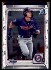 Lote de 3 cartas 2020 Bowman Chrome Keoni Cavaco Minnesota Twins #BCP-180 comprar usado  Enviando para Brazil