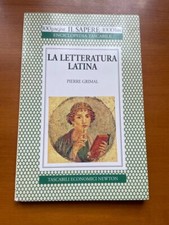 Letteratura latina pierre usato  Robilante