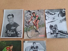 Cartoline ciclismo vintage usato  Legnano