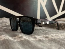 Usado, Óculos de sol DIOR 'DiorB23 R1I 54mm redondo preto ótimo estado comprar usado  Enviando para Brazil