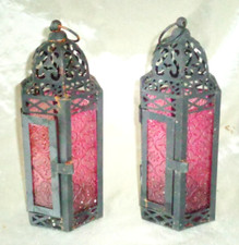 Pink lantern stained for sale  La Crosse