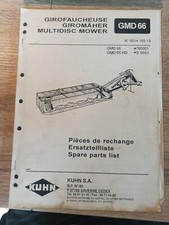Livret utilisation kuhn d'occasion  Les Bordes