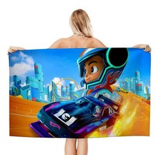 Toalha de praia Hot Wheels Let's Race secagem rápida para crianças absorvente e leve comprar usado  Enviando para Brazil