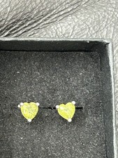 Ladies silver peridot for sale  TELFORD