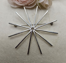 Usado, Broche modernista moderno vintage Asterisk raios de roda geométricos meados do século comprar usado Usado, Broche modernista moderno vintage Asterisk raios de roda geométricos meados do século comprar usado  Enviando para Brazil
