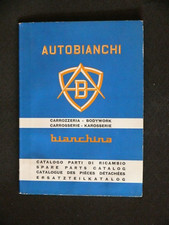 Catálogo de piezas de repuesto carrocería Autobianchi Bianchina 1959 segunda mano  Embacar hacia Mexico