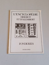 Livre encyclopédie diderot d'occasion  Saint-Quentin
