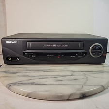 DAEWOO FOUR HEAD VHS SISTEMA DE VÍDEO VIDEOCASSETE DV-T47N TESTADO, usado comprar usado  Enviando para Brazil