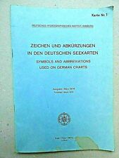 Deutsche seekarten zeichen gebraucht kaufen  Velbert