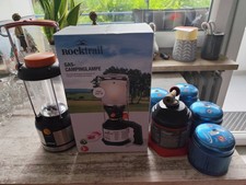 2xchampinglampe plus lötlampe gebraucht kaufen  Titisee-Neustadt