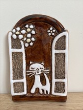 Art pottery cat for sale  NORWICH