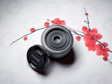 Canon EF-M 22mm f/2.0 EOS M STM Lens Silver - Warranty, Perfectly Working, używany na sprzedaż  Wysyłka do Poland