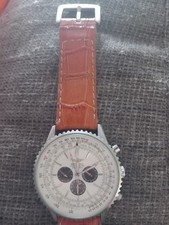 Breitling navitimer white for sale  BARROW-IN-FURNESS