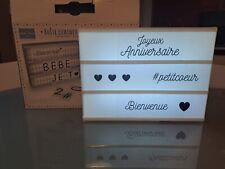 Scatola luminosa led usato  Barga