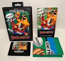 ToeJam & Earl (Sega Genesis) CIB Completo com Pôster! Aba suspensa vintage testada boa! comprar usado  Enviando para Brazil