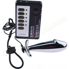 Dispositivo de terapia Ellectro Shocking Pulse plugue de metal host macho E-stim comprar usado  Enviando para Brazil