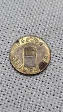 Marcador de bola de golfe vintage Golden Esso bomba de gás extra comprar usado  Enviando para Brazil