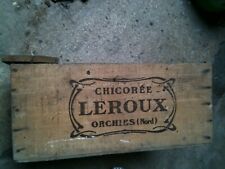 Caisse bois chicoree d'occasion  Achicourt