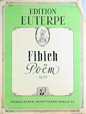 Noten fibich poem gebraucht kaufen  Lensahn