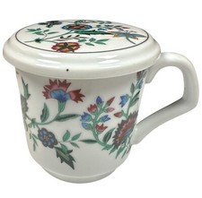 Porcelain floral mugs for sale  Covington