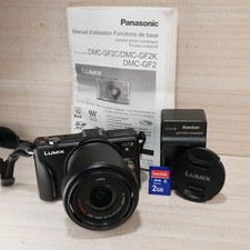 Câmera Digital Panasonic LUMIX DMC-GF2K 12.1MP Preta BOM *OBTURADOR 2.809* comprar usado  Enviando para Brazil