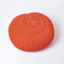 Homescapes strickpouf rund gebraucht kaufen  Recklinghausen