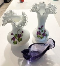 Fenton vases violets for sale  Oviedo