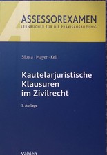 Kautelarjuristische klausuren  gebraucht kaufen  Koblenz