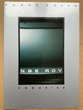 Folheto de vendas de carros Range Rover Vogue mercado do Reino Unido - Fevereiro de 1988 comprar usado Folheto de vendas de carros Range Rover Vogue mercado do Reino Unido - Fevereiro de 1988 comprar usado  Enviando para Brazil