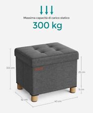 Cassapanca pouf contenitore usato  Sarno