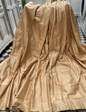 dupion silk curtains for sale  BRISTOL