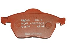 Usado, Conjunto de pastilhas de freio Pagid, NOVO 1678 RS 44, Audi A3 A4 S3 TT VW Golf III IV Novo Fusca comprar usado  Enviando para Brazil