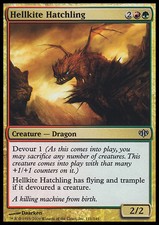 Mtg hellkite hatchling usato  Bari