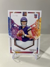 2024 Impecável JJ McCarthy RC Extravagance Patch #/49 Vikings SKOL comprar usado  Enviando para Brazil