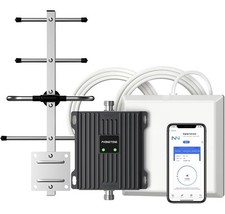 Repetidor 5G 4G LTE amplificador de sinal de celular banda 700MHz 13/12/17 - Verizon AT&T comprar usado  Enviando para Brazil