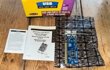 Usado, Placa PCI Belkin USB 2 portas modelo F5U005 compatível com Windows nova na caixa comprar usado  Enviando para Brazil