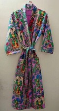 Kimono Indian Kantha feito à mão feminino jaqueta reversível reversível 2 bolsos, usado comprar usado  Enviando para Brazil