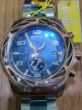 Invicta Bolt relógio masculino modelo 31241 aço inoxidável quartzo ouro e prata #291 comprar usado  Enviando para Brazil