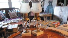 Vintage pair etched for sale  North Aurora