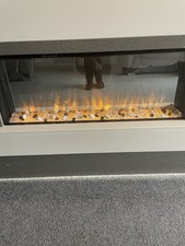 Electric freestanding fireplac for sale  BOLTON