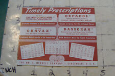 Blotter droga 1947 usato  Spedire a Italy