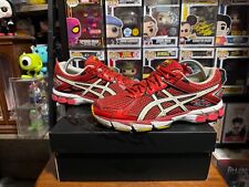 Asics Gt 1000 2013 vermelho fogo branco amarelo tamanho 8 T3R0N comprar usado  Enviando para Brazil