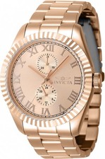 Invicta Specialty GMT relógio masculino quartzo mostrador ouro rosa 47433 comprar usado Invicta Specialty GMT relógio masculino quartzo mostrador ouro rosa 47433 comprar usado  Enviando para Brazil