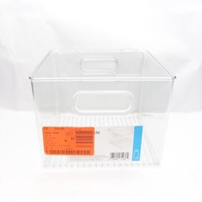 Organizador de armário de banheiro empilhável iDesign com alças plástico transparente 71238CC comprar usado  Enviando para Brazil